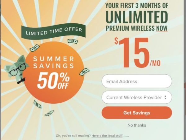 Mint Mobile: Cell Phone Plans just $15/Month!